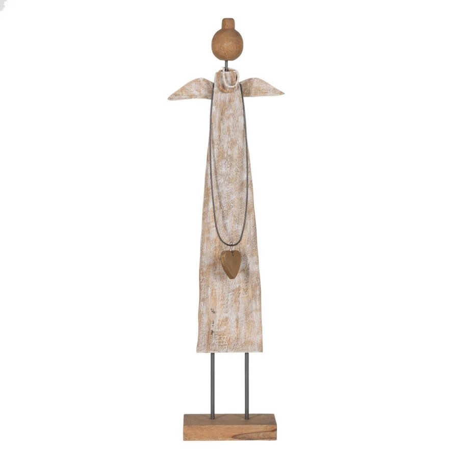 Julepynt Natur Mangotr Engel 22,5 x 9 x 84,5 cm #1