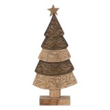 Julepynt Brun Mangotr Juletr 23,5 x 9 x 50 cm #1
