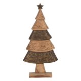 Julepynt Brun Mangotr Juletr 32 x 9 x 65,5 cm #1