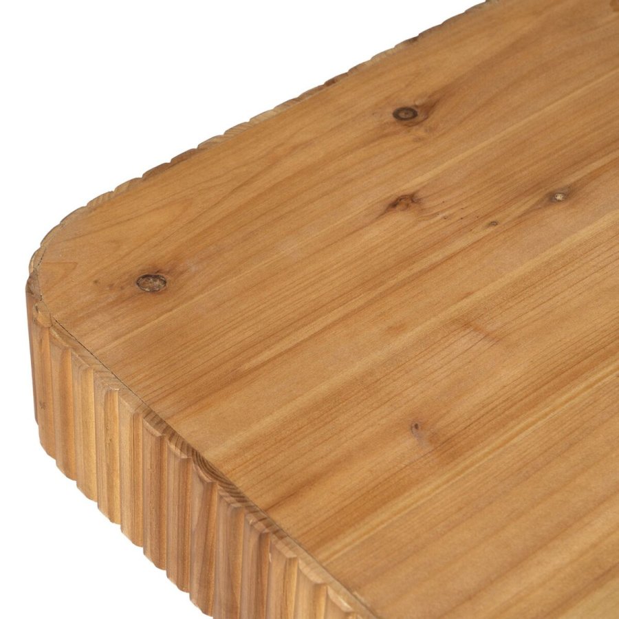 Natbord Brun Sort Tr Jern 60 x 40 x 55,5 cm #25