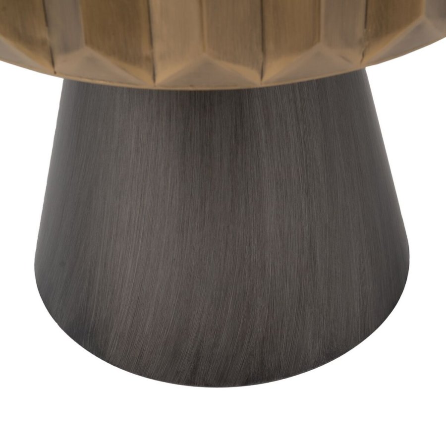 Lille serveringsbord Sort Gylden Jern 63 x 63 x 62 cm #7