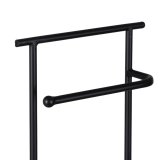 Fritstende hndkldestativ Sort Jern 20,8 x 13 x 61,5 cm #21