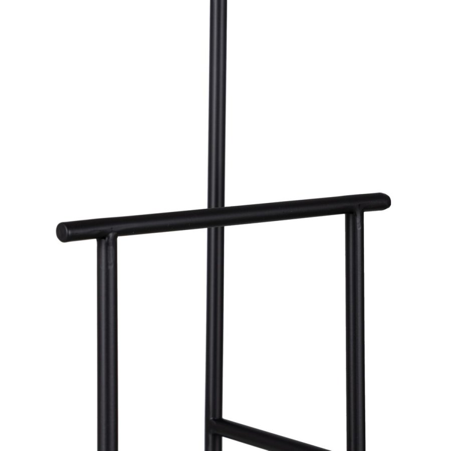 Fritstende hndkldestativ Sort Jern 20,8 x 13 x 61,5 cm #13