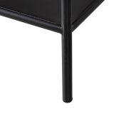 Fritstende hndkldestativ Sort Jern 20,8 x 13 x 61,5 cm #5