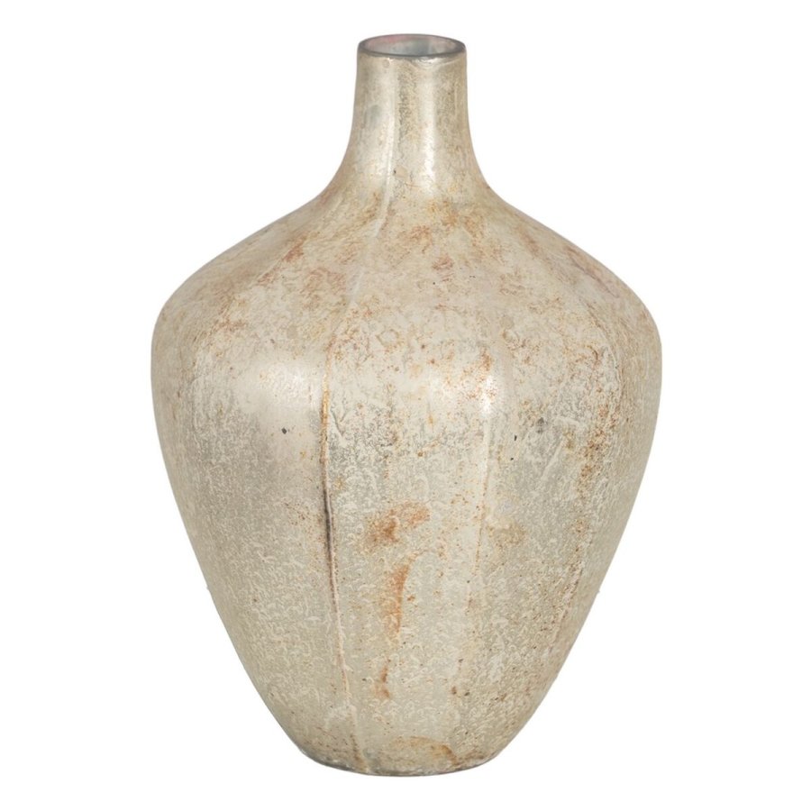 Vase Hvid Krystal 18 x 18 x 25 cm #1