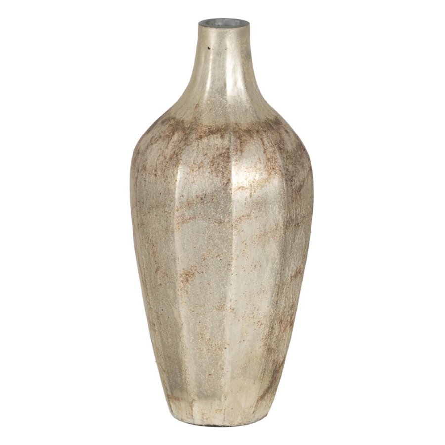 Vase Hvid Krystal 15 x 15 x 33 cm #1