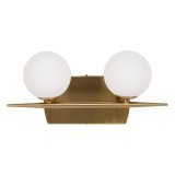 Vglampe Gylden Krystal Jern A 220-240 V 40 x 15 x 20 cm #1