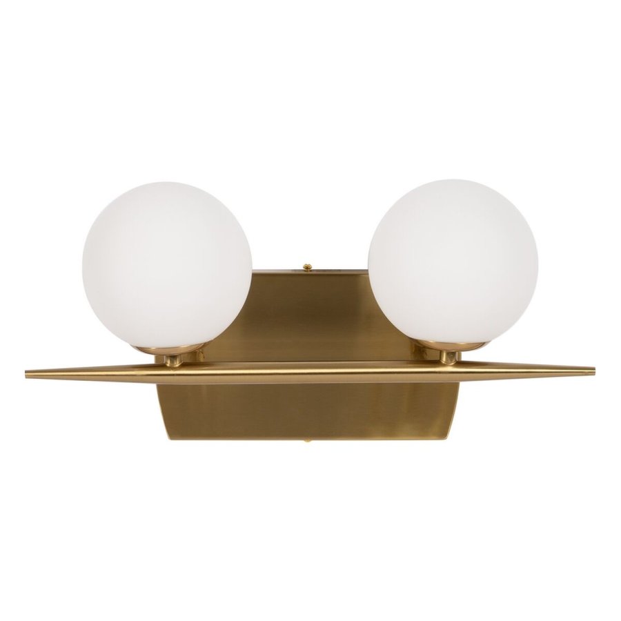 Vglampe Gylden Krystal Jern A 220-240 V 40 x 15 x 20 cm #1