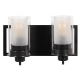 V�glampe Sort Krystal Jern A 220-240 V 36 x 17 x 21 cm #1