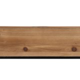 Hylder Brun Sort Tr Jern 85 x 26 x 130 cm #3