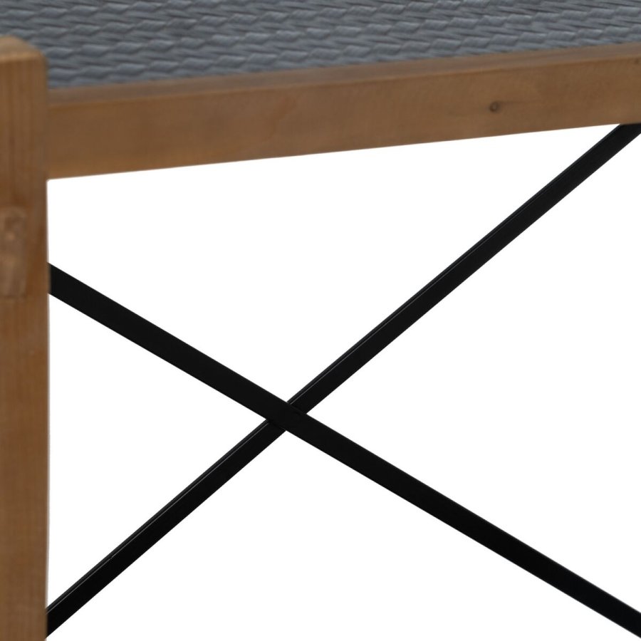 Hylder OSLO Sort Natur Jern 107 x 40 x 80 cm #7