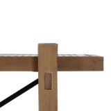 Hylder OSLO Sort Natur Jern 107 x 40 x 80 cm #5