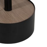 Sofabord Sort Natur 65 x 65 x 37,5 cm #7