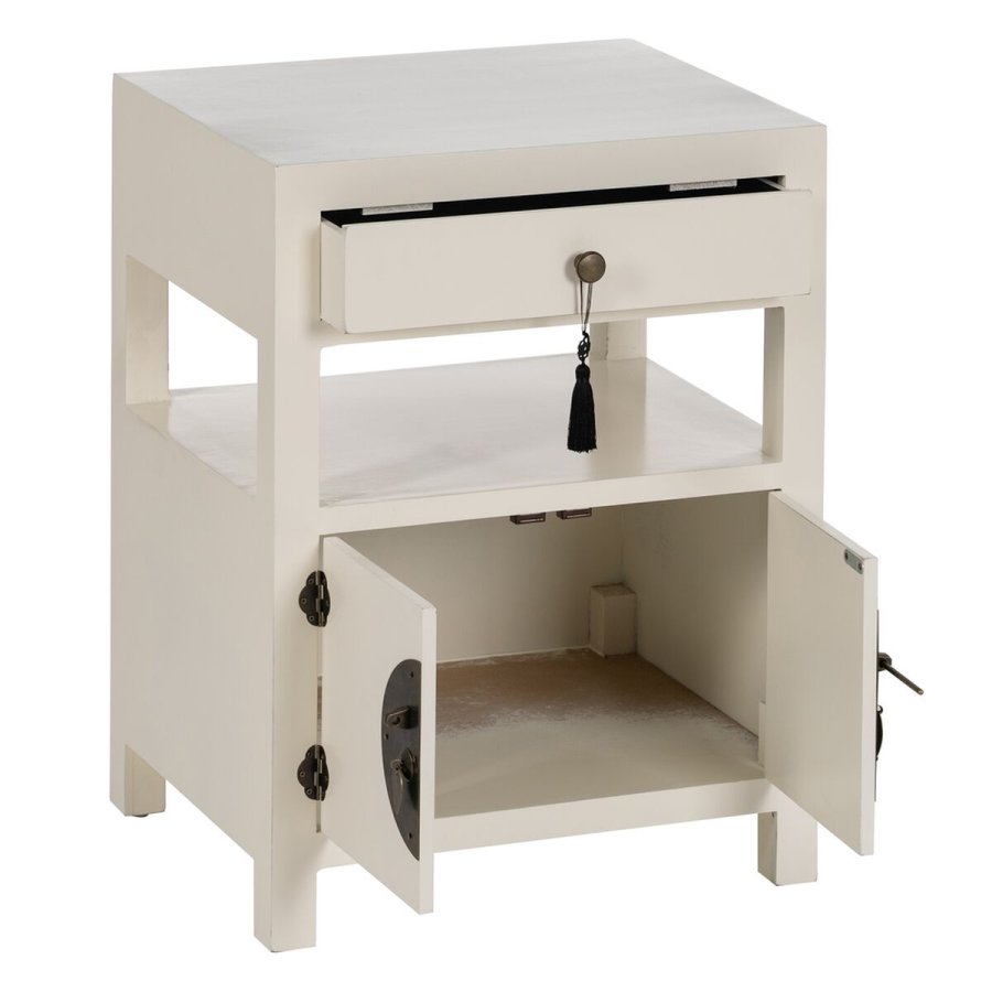 Natbord ORIENTE Hvid Tr MDF 50 x 40 x 66 cm #5