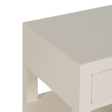 Natbord ORIENTE Hvid Tr MDF 50 x 40 x 66 cm #9