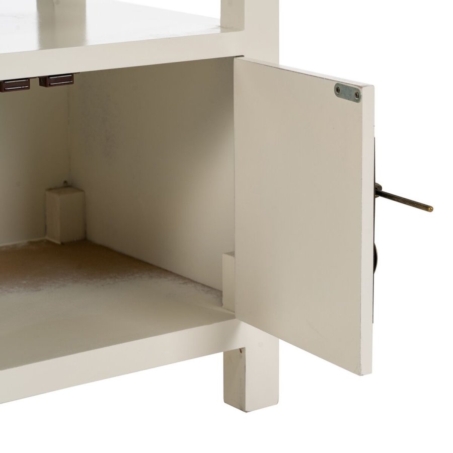 Natbord ORIENTE Hvid Tr MDF 50 x 40 x 66 cm #25