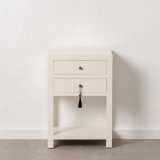 Natbord ORIENT Hvid Gran Tr MDF 45 x 30 x 66 cm #5