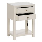 Natbord ORIENT Hvid Gran Tr MDF 45 x 30 x 66 cm #9