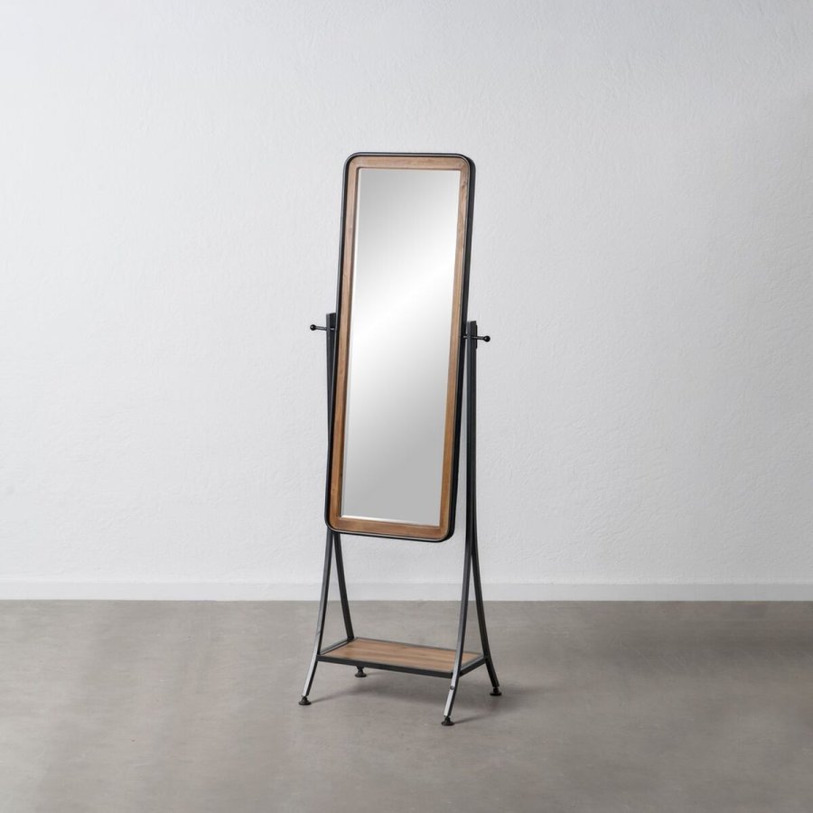 Pkldningsspejl Sort Natur 62 x 42 x 174 cm #5