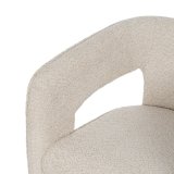 Spisebordsstol Beige Polyester 69 x 66 x 73 cm #5