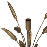 Lyseholder Gylden Jern  23 cm 23 x 23 x 43 cm #2