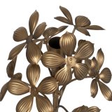 Lyseholder Gylden Jern 15 x 15 x 50 cm #2