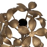 Lyseholder Gylden Jern 15 x 15 x 40 cm #2