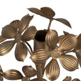 Lyseholder Gylden Jern 15 x 15 x 30 cm #2