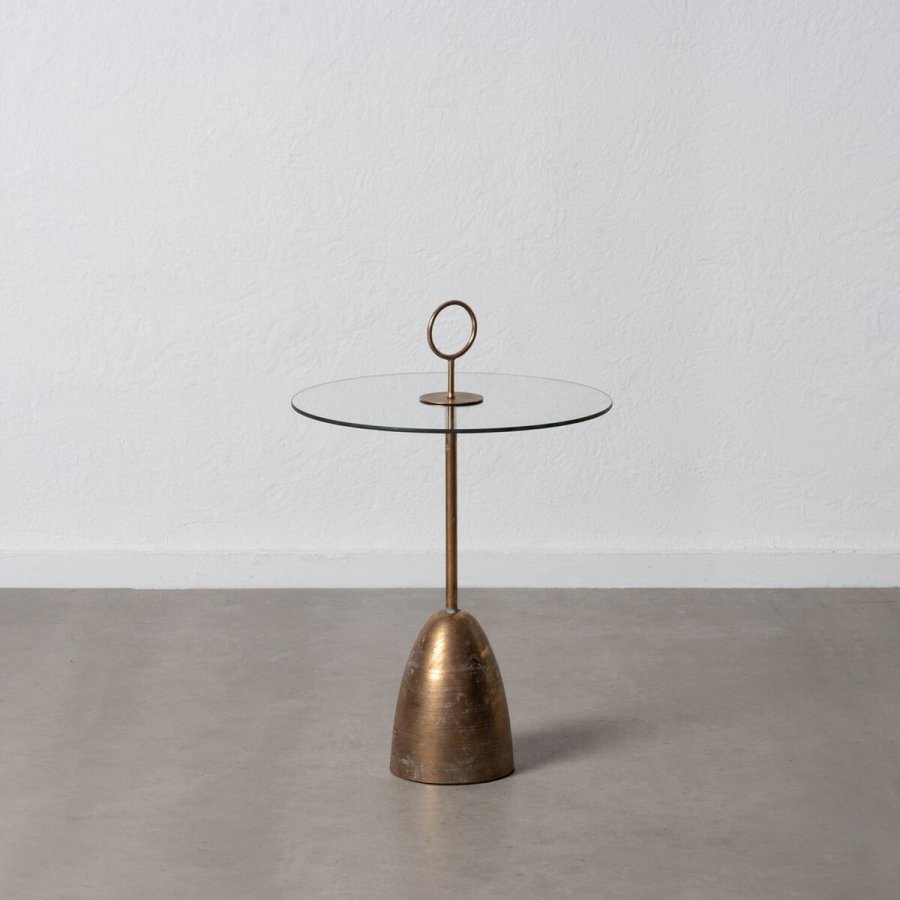 Sofabord Gylden Krystal Jern 50 x 50 x 75,5 cm #2