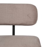 Stol Sort Beige 58 x 59 x 71 cm #5