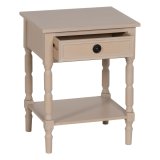 Natbord Hvid 48 x 40 x 61 cm #9