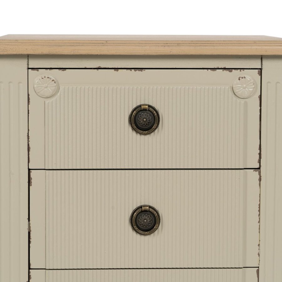 Natbord Fldefarvet Natur Gran Tr MDF 48 x 36 x 61 cm #21