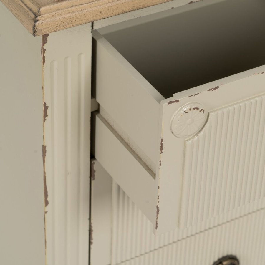 Natbord Fldefarvet Natur Gran Tr MDF 48 x 36 x 61 cm #25
