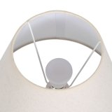 Bordlampe Beige Gr 60 W 220-240 V 25 x 25 x 50 cm #4