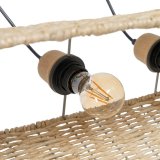 Loftslampe Sort Natur Jern 220-240 V 77 x 27 x 92 cm #3