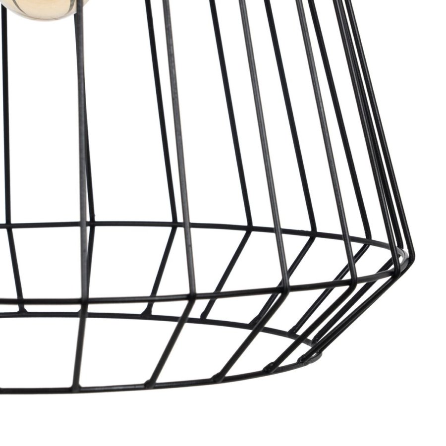 Loftslampe Sort Natur Tr Jern 220-240 V 36 x 36 cm #6