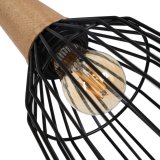 Loftslampe Sort Natur Tr Jern 220-240 V 20 x 19,5 cm #3