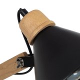 Bordlampe Sort Natur Tr Jern 60 W 220-240 V 39 x 19 x 55 cm #3