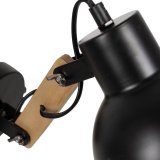 V�glampe Sort Beige Tr� Jern A 220-240 V 28 x 15 x 22 cm #5