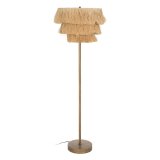 Gulvlampe Beige Natur Metal 48,5 x 48,5 x 162 cm #1
