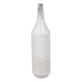 Vase Hvid Jern 15 x 15 x 60,5 cm #1