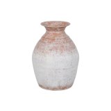 Vase Hvid Jern 27,5 x 27,5 x 36,5 cm #1