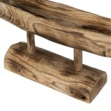 Borddekoration Beige Paulonia tr 76 x 13 x 26 cm Fisk #5