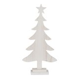 Juletr Hvid Paulonia tr Tr 40 x 2 x 80 cm #1
