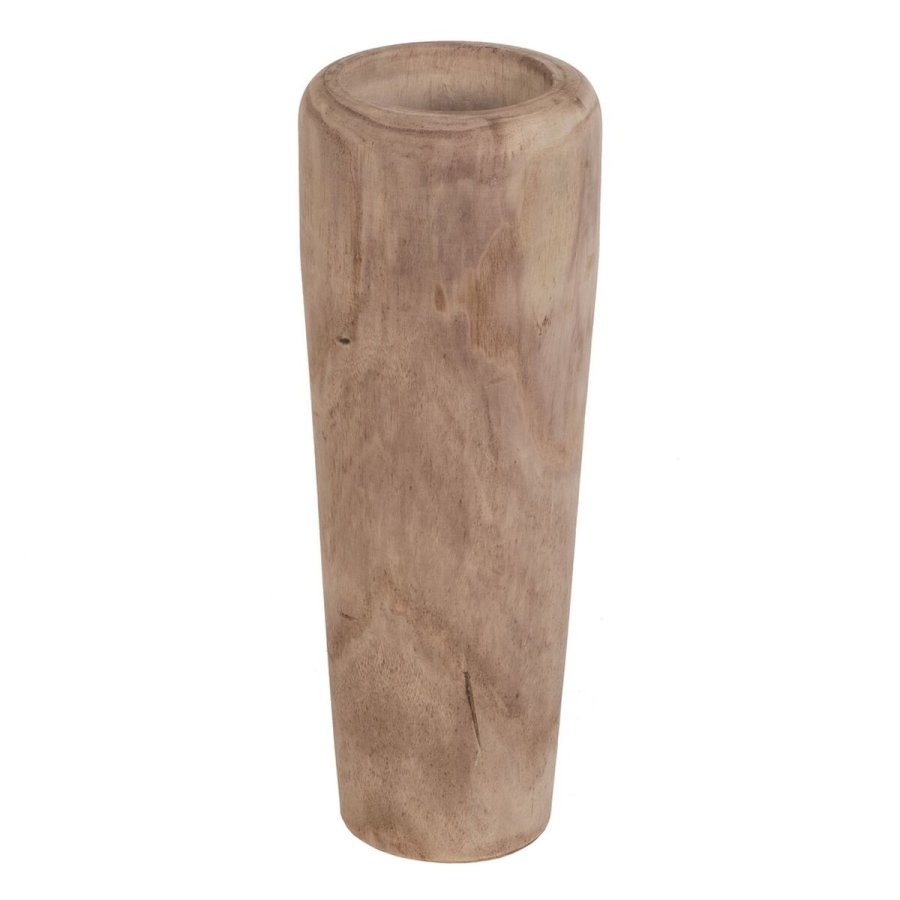 Vase Natur Paulonia tr 26 x 26 x 68 cm #1