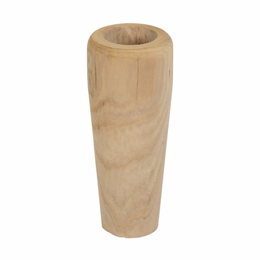Vase Natur Paulonia tr 20 x 20 x 48 cm #1