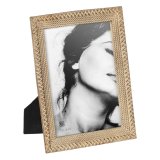 Fotoramme Beige Polyesterharpisk 16,5 x 2 x 21 cm #1