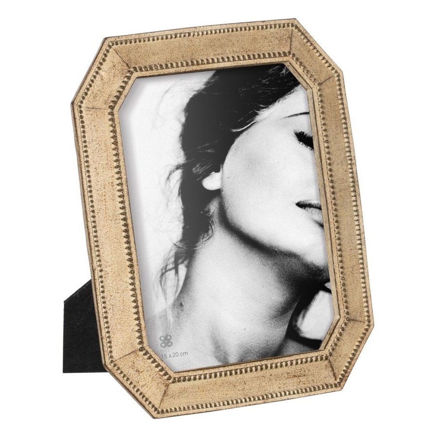 Fotoramme Beige Polyesterharpisk 20,2 x 2,5 x 25 cm #1