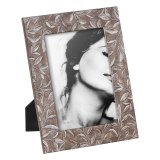 Fotoramme Beige Polyesterharpisk 18,5 x 1,5 x 23,5 cm #1