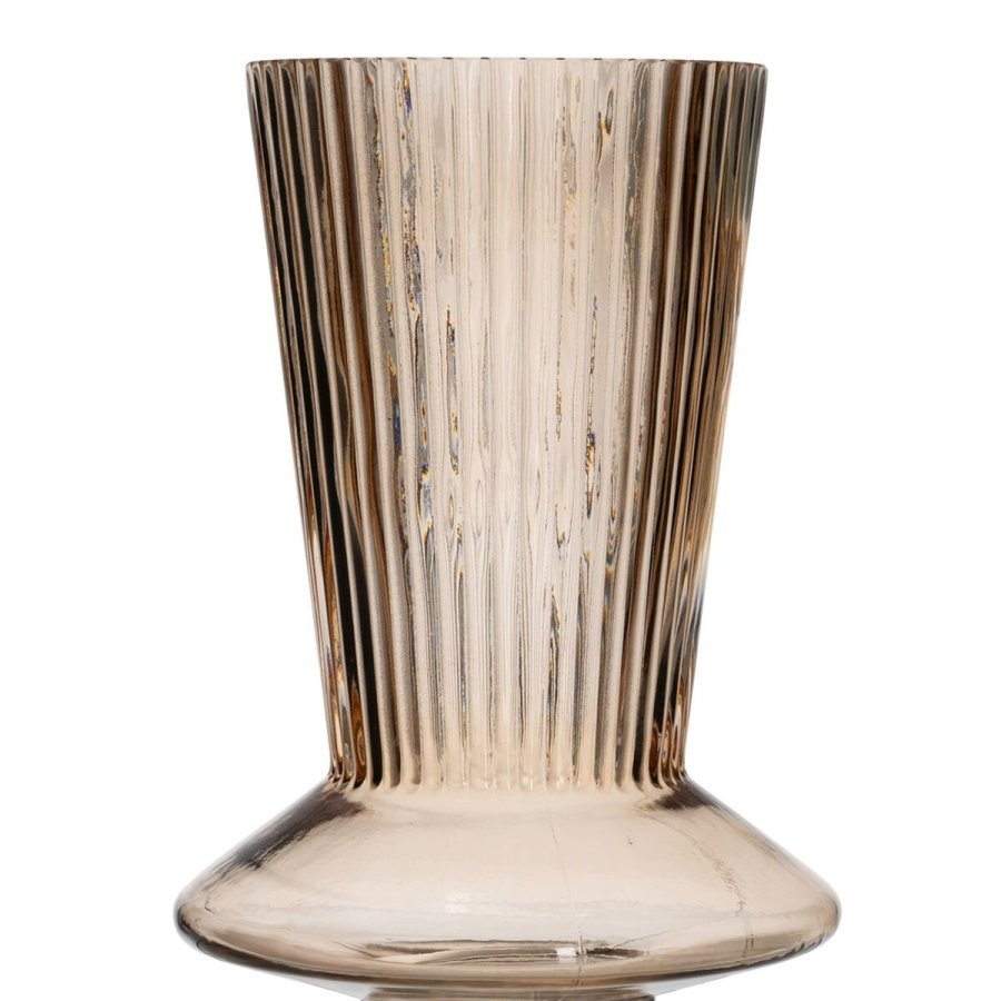 Vase Brun Krystal 15 x 15 x 24,5 cm #3